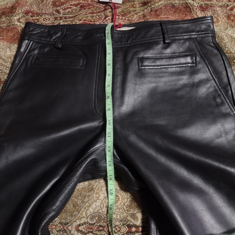 NWT ZARA SRPLS LTHR PNT 07 - Picture 5 of 10